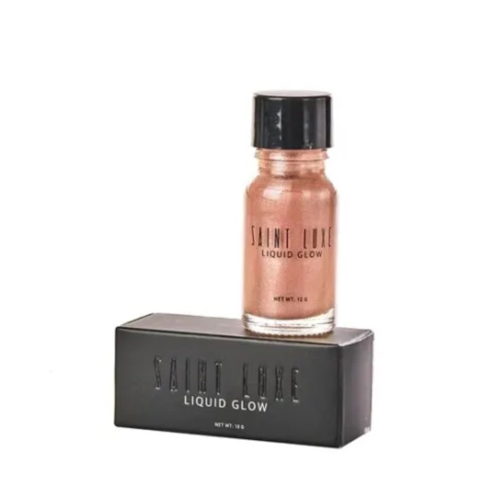 Saint Luxe Liquid Glow Enhancing Highlight Eyeshadow New in Box Rose Gold